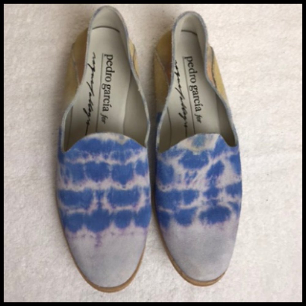 Pedro Garcia Raquel Allegro Yoshi Tie Dye Casual Slip On Shoe Size 37 / 6.5